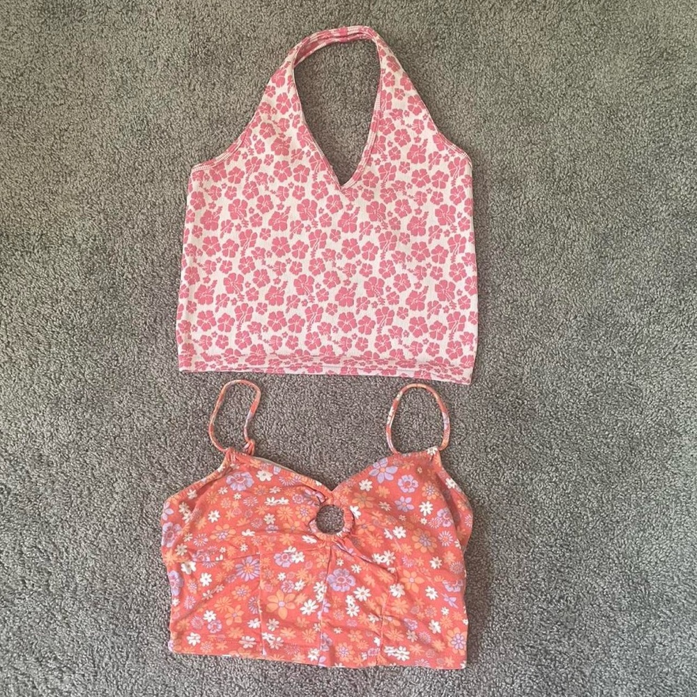 Forever 21 Pink Floral Top